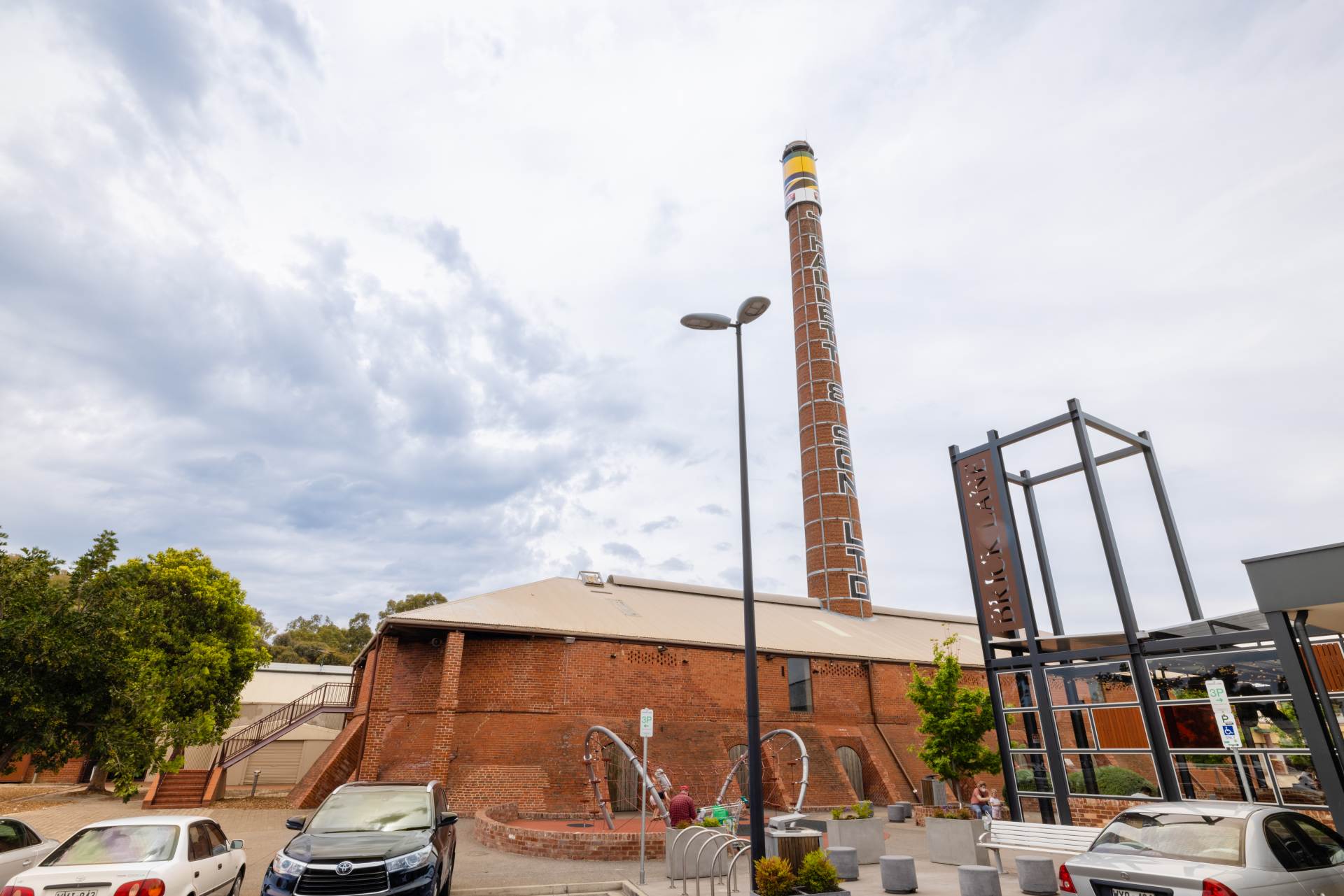 Former Hoffman Brick Kiln at Brickworks Marketplace.