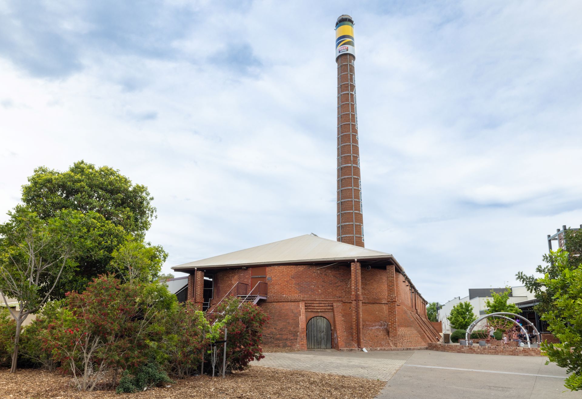 Former Hoffman Brick Kiln at Brickworks Marketplace.